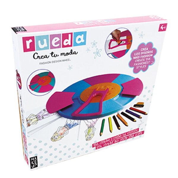 Juego Rueda Crea Tu Moda | Make Up Planet
