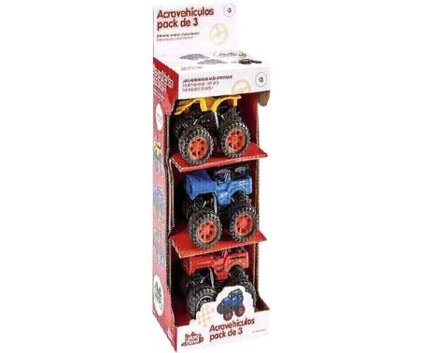 Acrovehículos Pack De 3