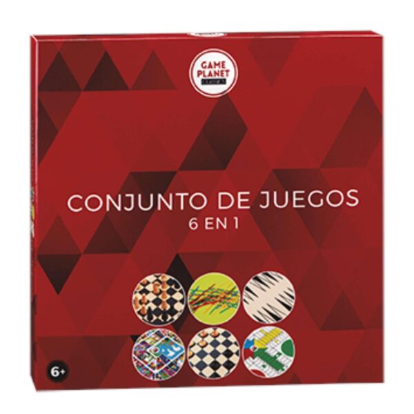Conjunto De Juegos 6 En 1
