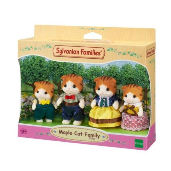 Sylvanian Families Familia Gatos Mapple