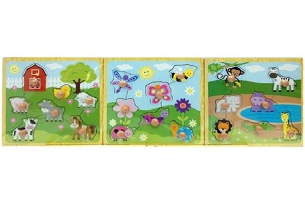 Puzzle 7 Encajes | Juguetes de Madera