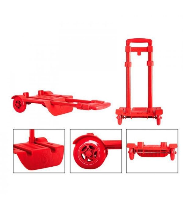 Carro escolar rojo