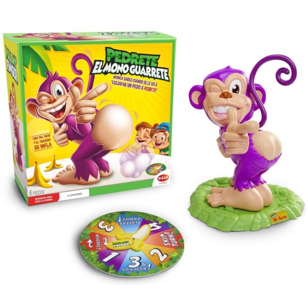 Juego Pedrete el mono guarrete