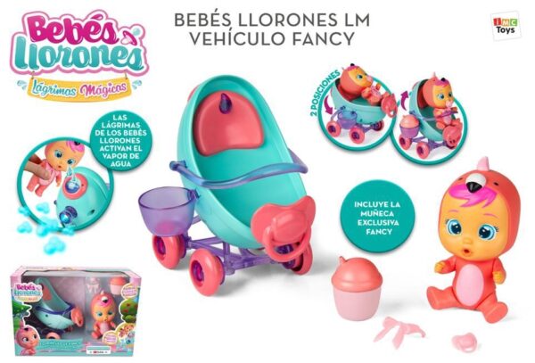 Bebés Llorones Lágrimas Mágicas Vehículo de Fancy
