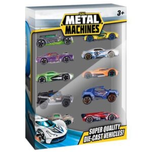 Metal Machines Pack 10 Coches