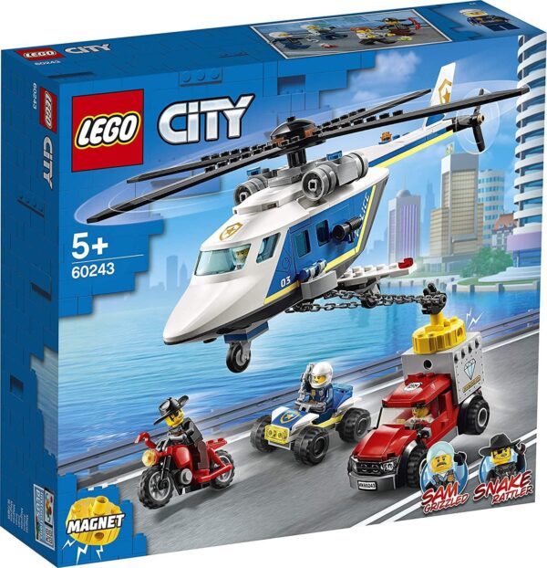 Lego City Police Policía: Persecución en Helicóptero