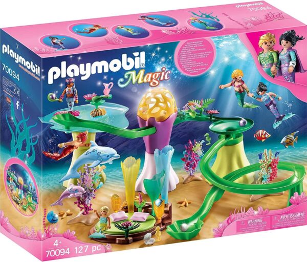 Playmobil Cala De Sirenas Con Cupula Iluminada 70094