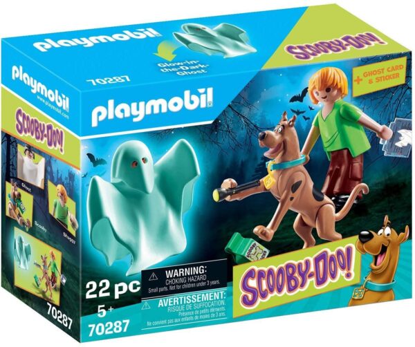 Playmobil Scooby-Doo! Scooby & Shaggy Con Fantasma 70287