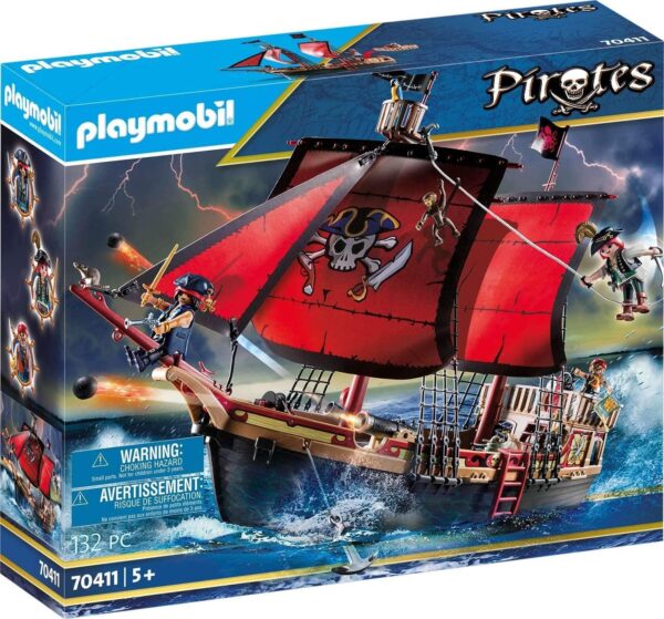 Playmobil Barco Pirata Calavera 70411