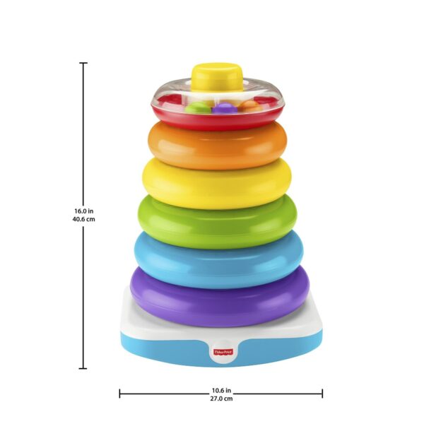 Fisher Price Juguete Piramide Balanceante Gigante | Juguete Infantil