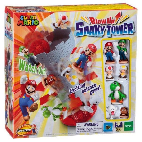 Super Mario Juego Blow Up Shaky Tower