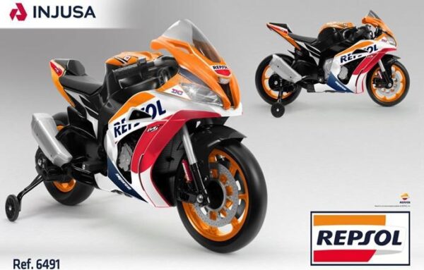 Moto Repsol Marc Márquez 12V Naranja