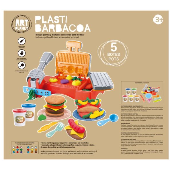 Art Planet Plastibarbacoa Set de Plastilina