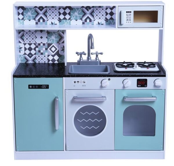Super Cocina de Madera Mint