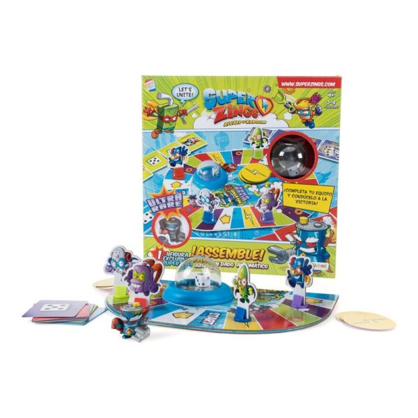 Superzings Juego de Mesa Mr. King Rare Assemble