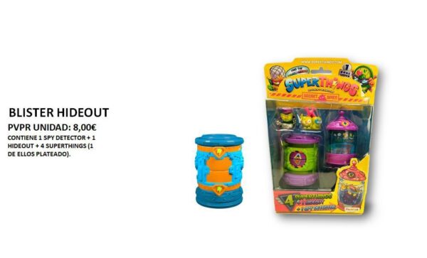 Superthings Secret Spies - Blister4 1X6 Hideout (V