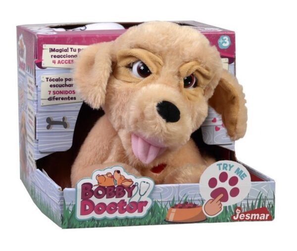 Perro Interactivo Bobby Doctor 30 cm