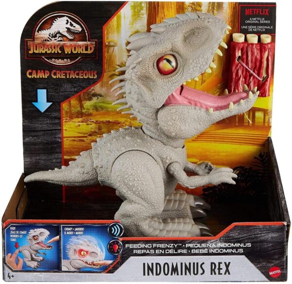 Jurassic World Dinosaurio Interactivo Feeding Frenzy Indominus Rex