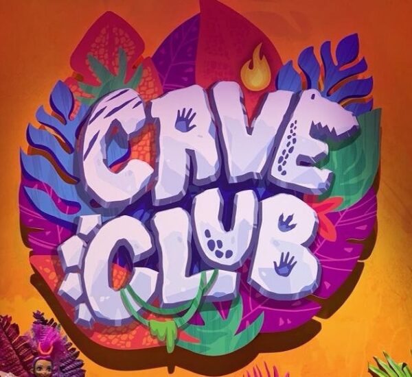 Cave Club Muñeca Tyrasaurus y Rockelle