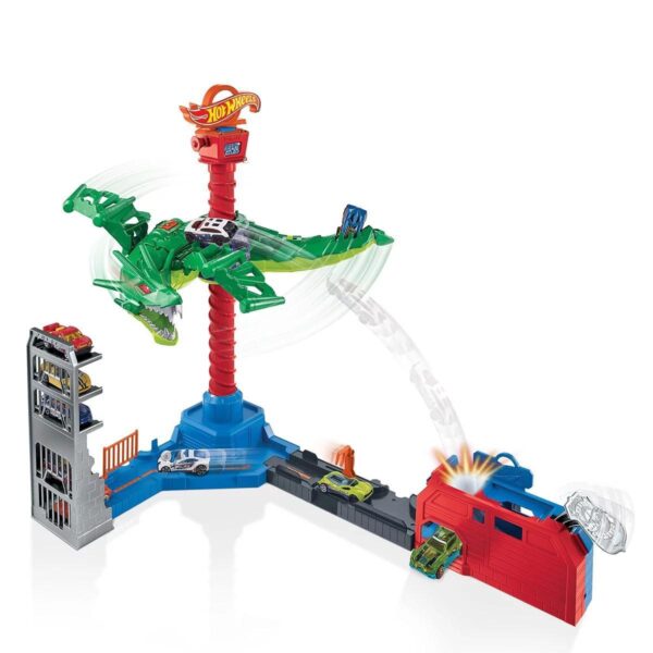 Hot Wheels City Ataque Del Dragon