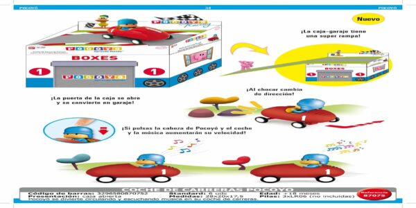 Pocoyo Coche de Carreras