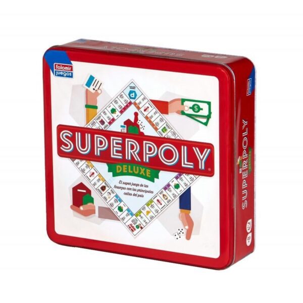 Juego Superpoly Deluxe 75 Aniversario Caja Metálica