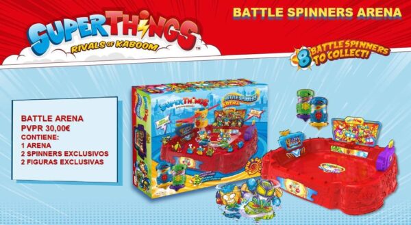 Superthings Power Machines Playset Battle Arena Serie 7