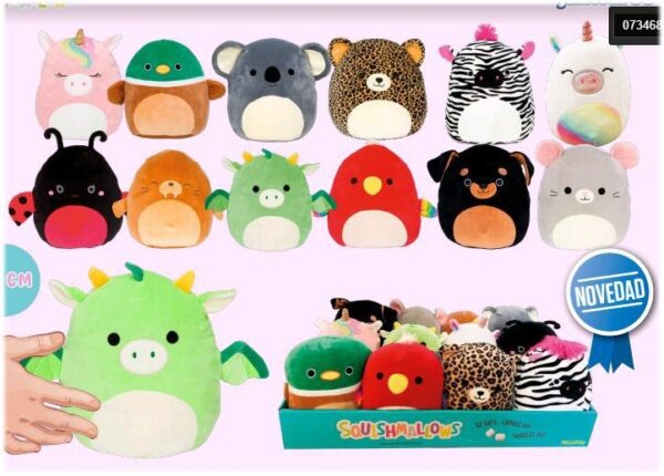 Peluche Squishmallows 20 cm