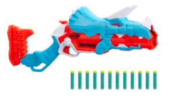 Lanzador Nerf DinoSquad Tricera blast
