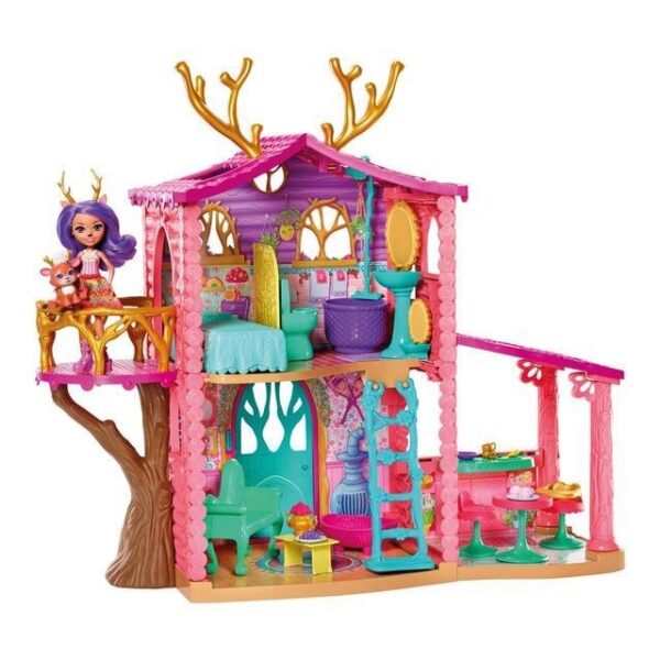 Enchantimals Supercasa Del Bosque Con Danessa