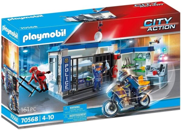 Playmobil Policía: escape de la prisión 70568