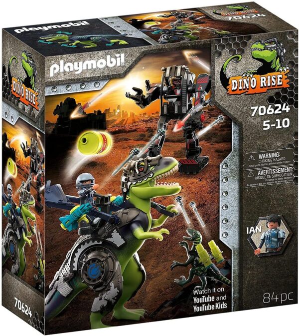 Playmobil Dino Rise T-Rex Batalla de los Gigantes 70624