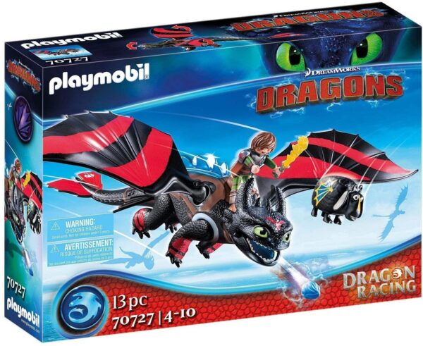 Playmobil Dragon Racing Hipo y Desdentao