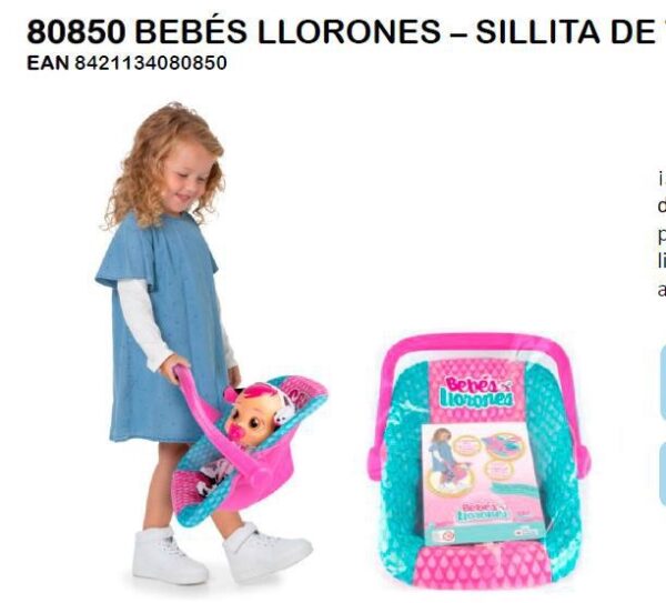 Bebés Llorones Sillita de Viaje