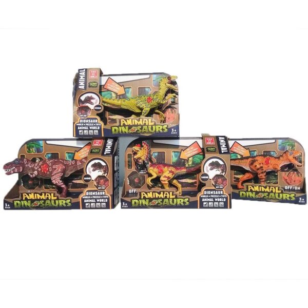 Dinosaurio Con Sonido 25 cm Ecoplanet