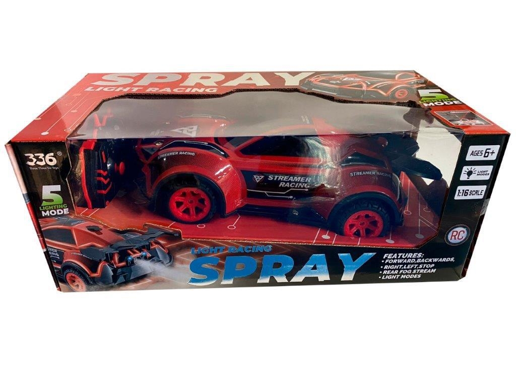 Coche Radio Control Spray Light Racing Motor Planet RC