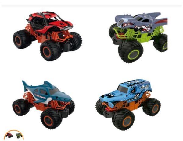 Motor Planet Coche Monster Off Road Fricción Diferentes Modelos
