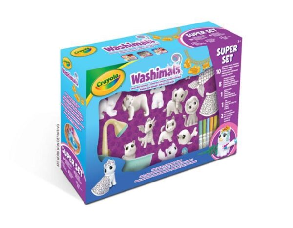 Whasimals Super Set 10 Mascotas y 2 Disfraces