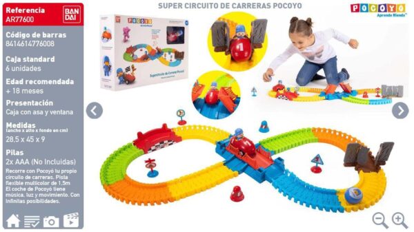 Pocoyo Súper Circuito de Carreras