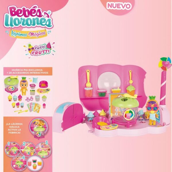 Bebés Llorones Lágrimas Mágicas Tutti Frutti Fábrica de Pia