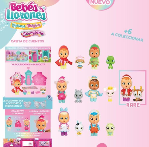 Bebés Llorones Storyland Casa de Cuentos Diferentes Modelos