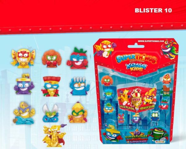 Superthings Serie 8 Kazoom Kids Blister 10 Figuras