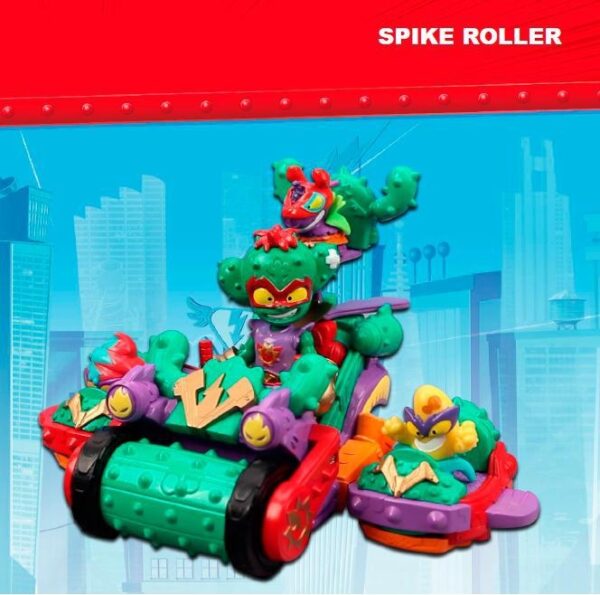 Superthings Serie 8 Kazoom Kids Vehicle Spike Roller Cactus