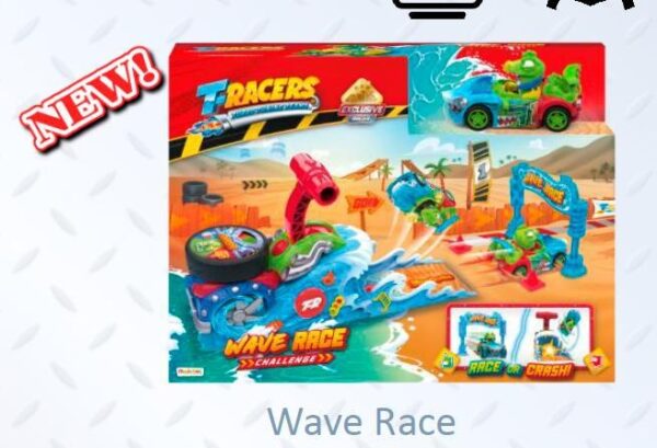 T-Racers Playset Wave Race