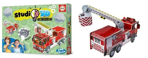 Studio 3D Coche de bomberos
