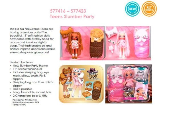 Na Na Na Surprise Teens Slumber Party Lara Vonn