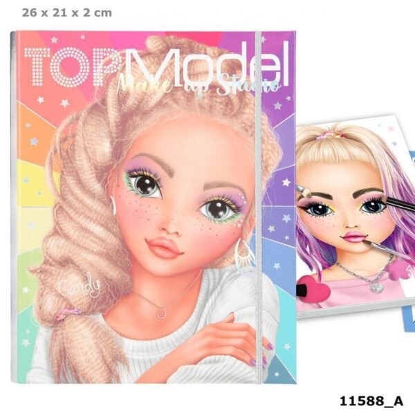 TOP Model Carpeta Guía De Maquillaje